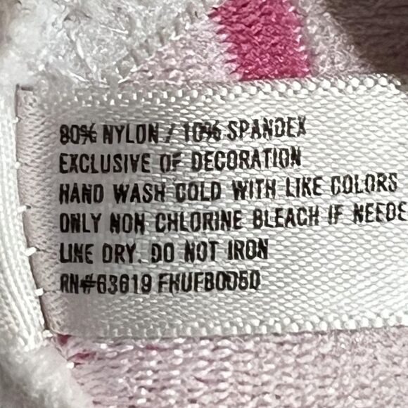 Hurley Bra Womens 36B Padded Underwire Floral Tropical Adjustable Straps - Picture 6 of 9